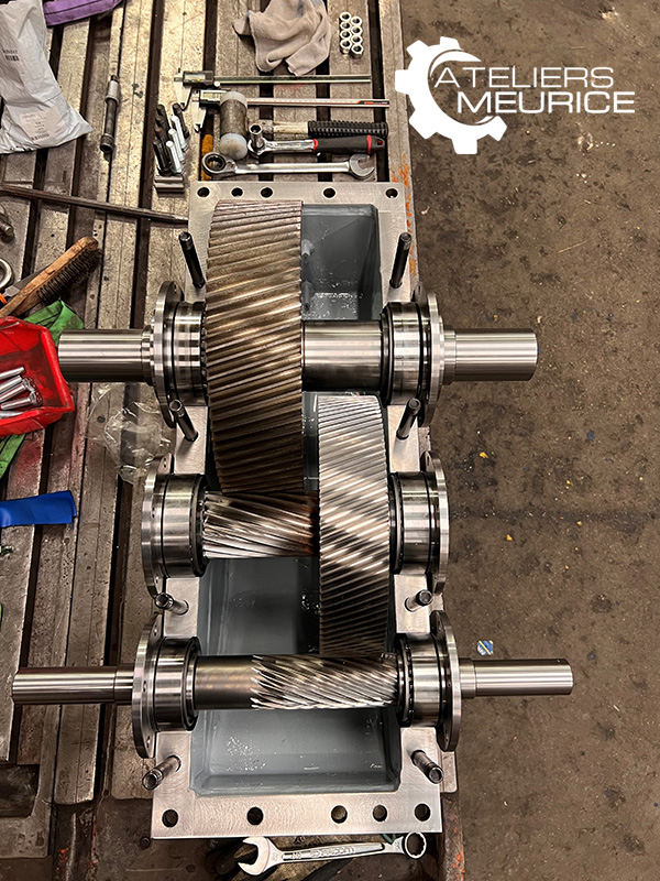 entrailles réducteurs translation ateliers meurice belgique wallonie